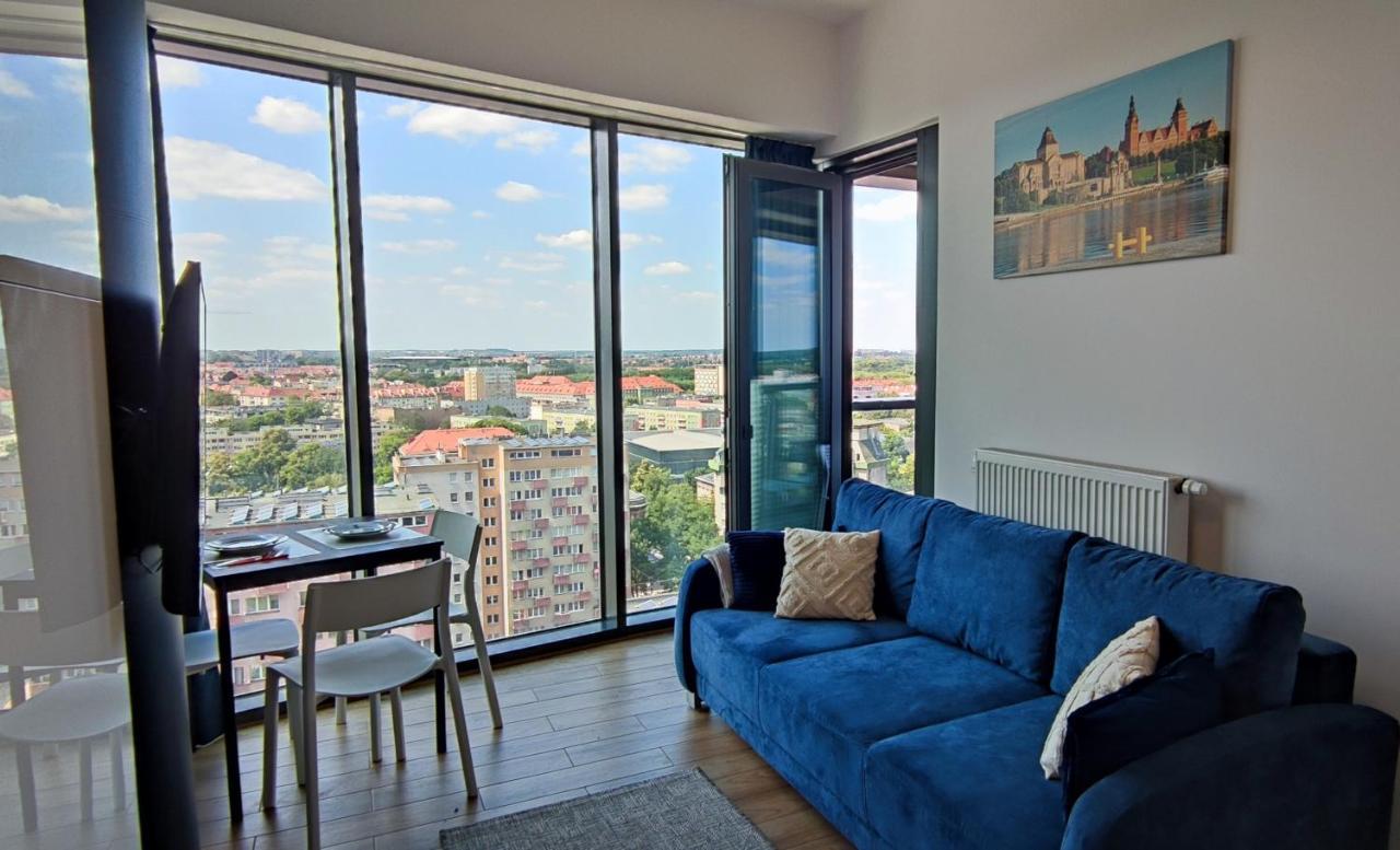 Apartmán Aleda Tower, 14 Floor, Balkon Štetín Exteriér fotografie