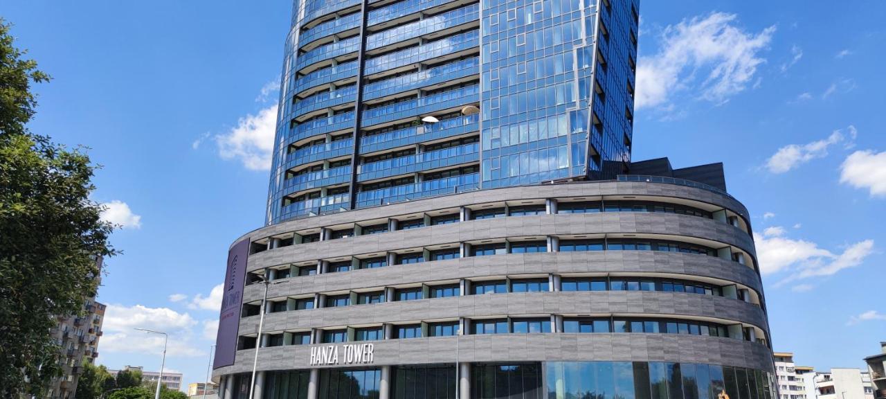 Apartmán Aleda Tower, 14 Floor, Balkon Štetín Exteriér fotografie