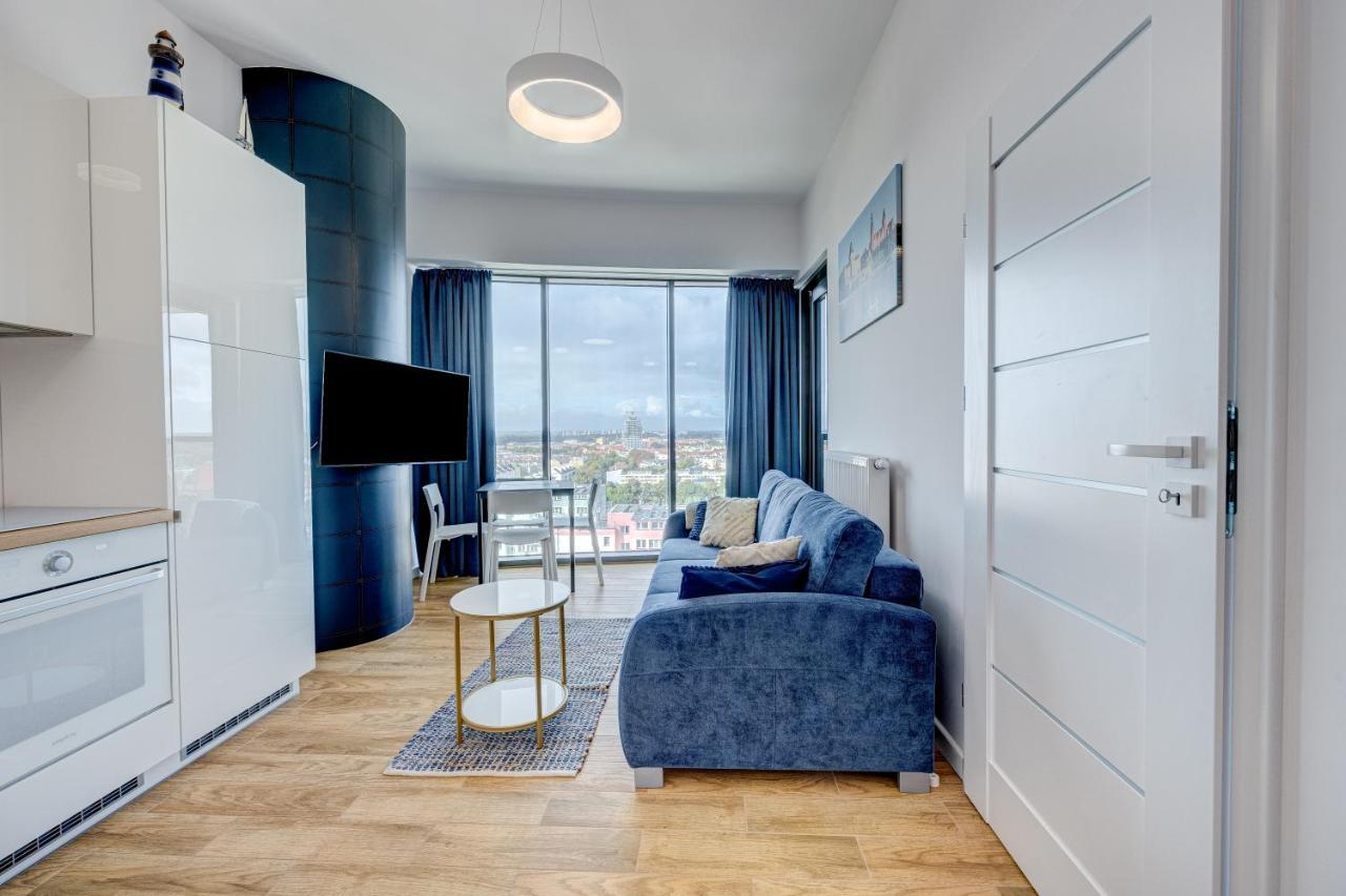 Apartmán Aleda Tower, 14 Floor, Balkon Štetín Exteriér fotografie