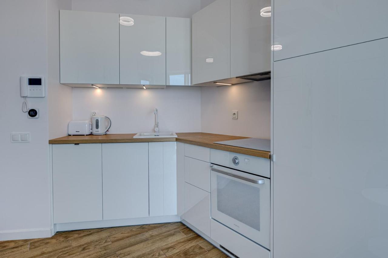 Apartmán Aleda Tower, 14 Floor, Balkon Štetín Exteriér fotografie